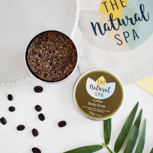 Coffee Body Scrub - 3 different size option-0