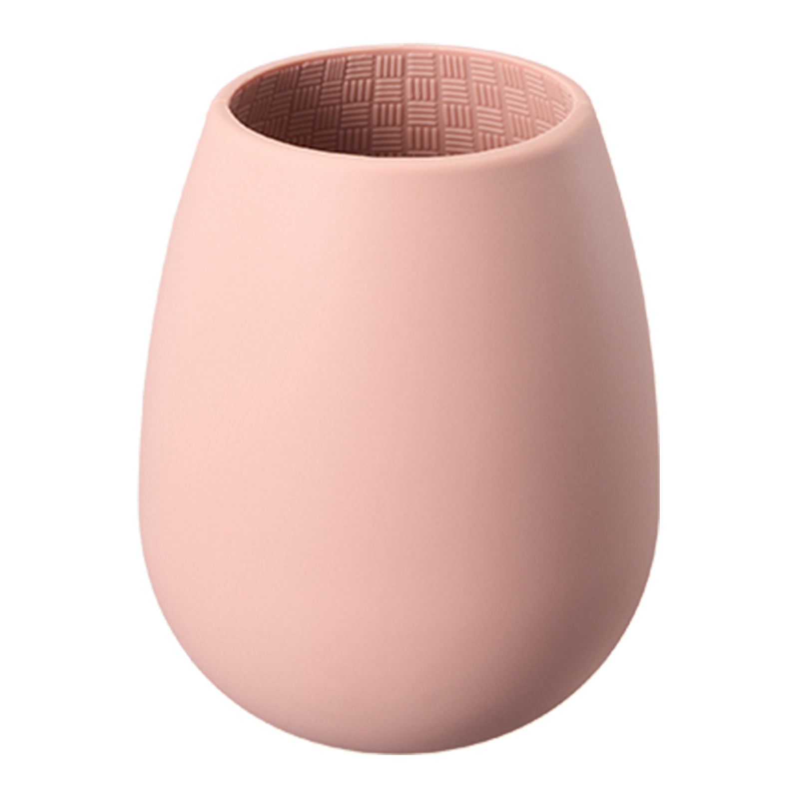 Unbreakable Silicone Stemless Wine Glassware | Set of 4 | Reusable & Shatterproof Tumbler Drinkware for Wine, Water, Cocktails, Champagne Glass for Parties, Camping, Beaches, Boats - (Pink)-2