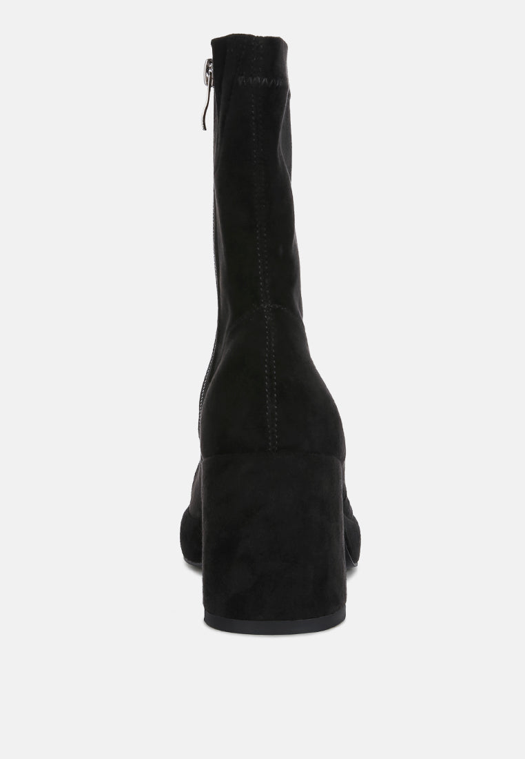 two-cubes suede platform ankle boots-11