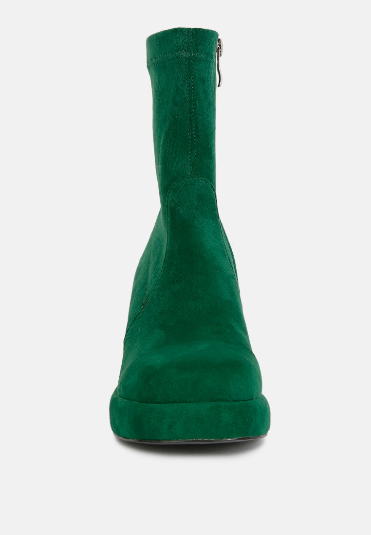 two-cubes suede platform ankle boots-2