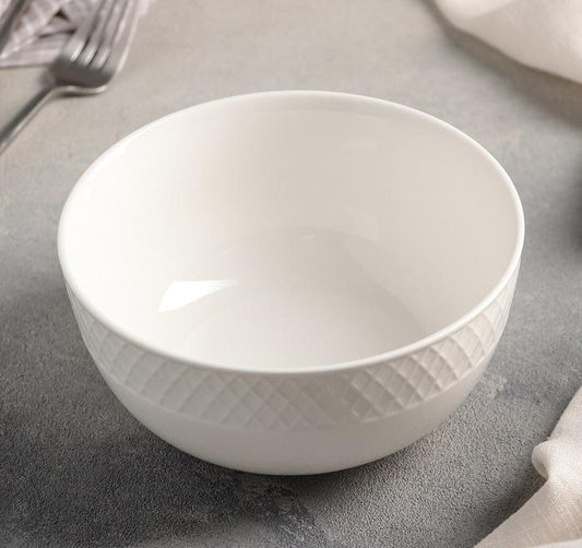 Set Of 6 White Bowl 6.5" inch | 16 Cm 31 Fl Oz | 930 Ml-0