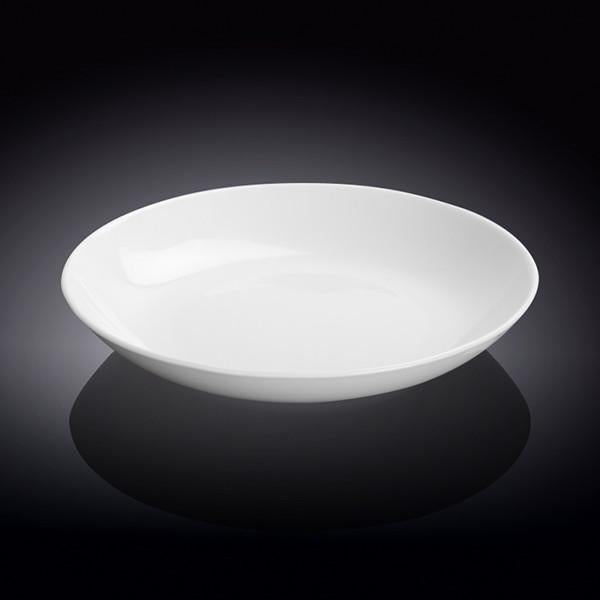 White Round Deep Plate 9" inch | 23 Cm-1