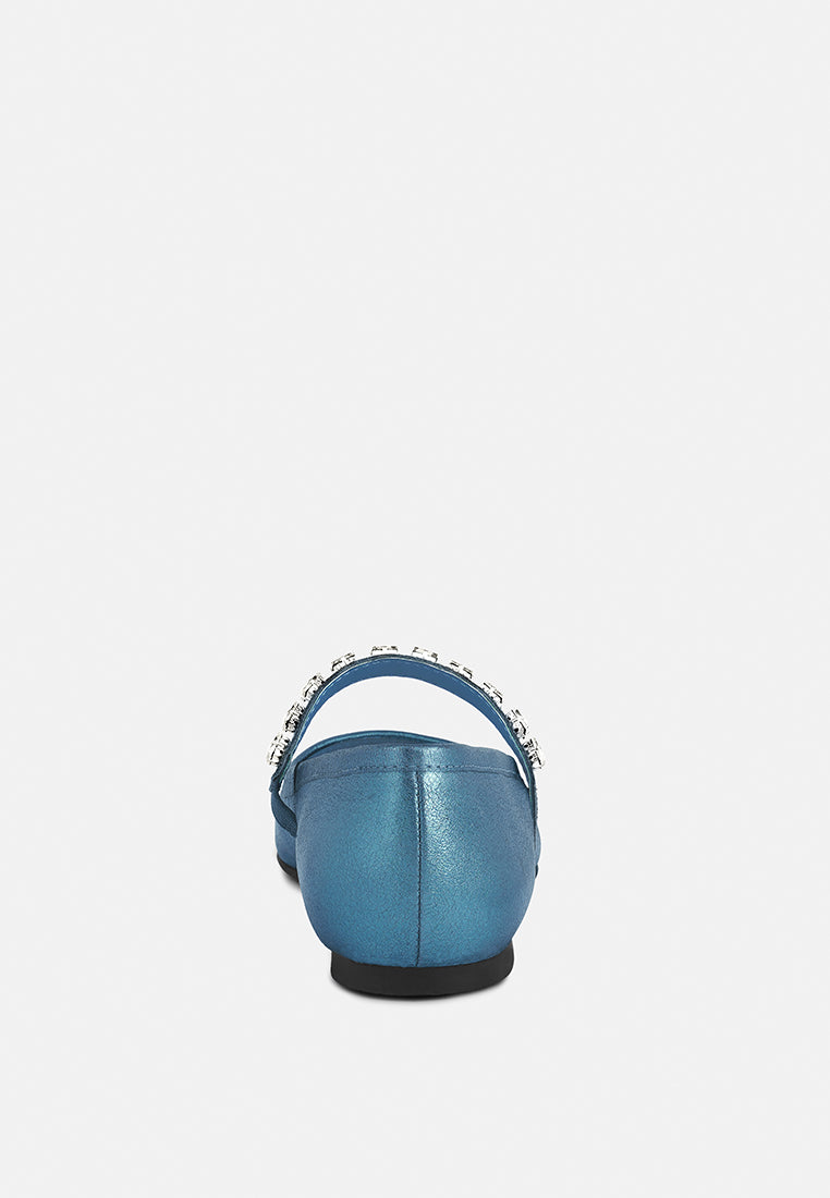 alverno metallic diamante mary jane leather flats-11