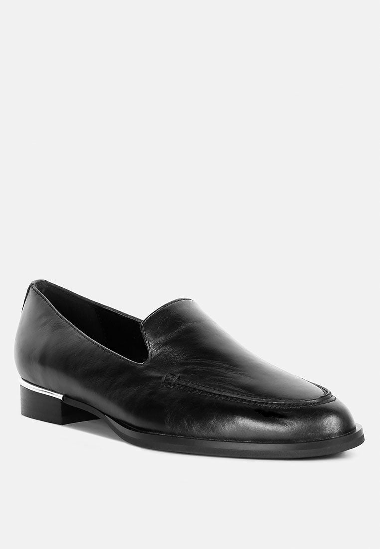 anna suede leather loafers-8