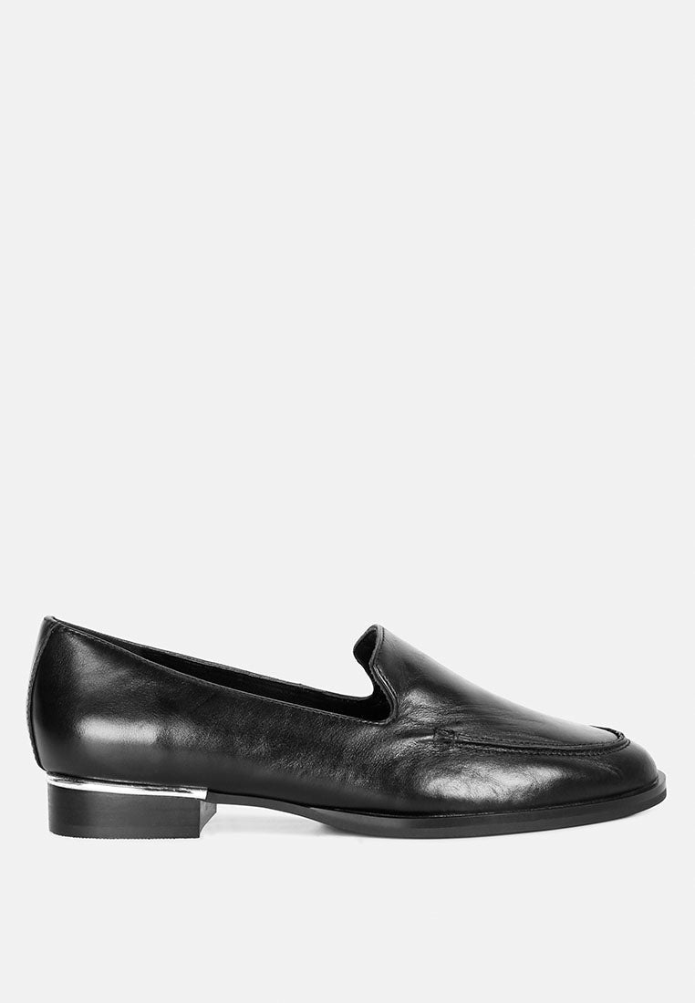 anna suede leather loafers-7
