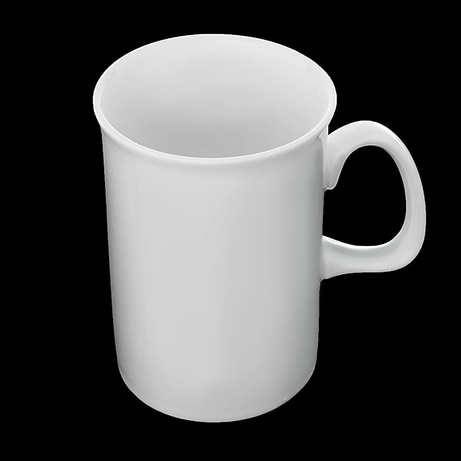 Set Of 6 White Mug 10 Oz | 310 Ml-0