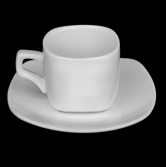 Set Of 6 White Coffee Cup 3 Oz | 90 Ml-0