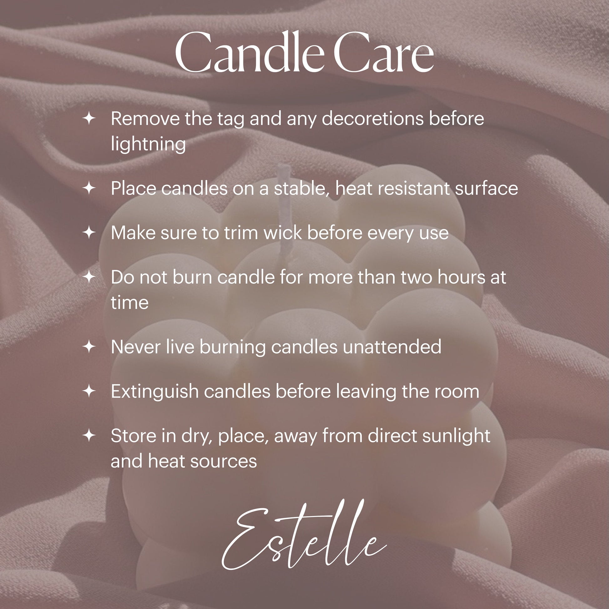 Ribbed Pillar Candle-4
