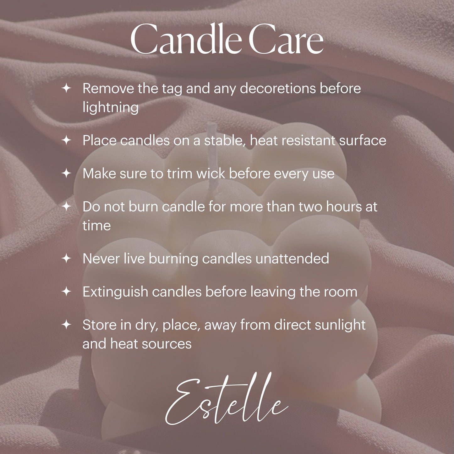 Small Lotus Candle-3
