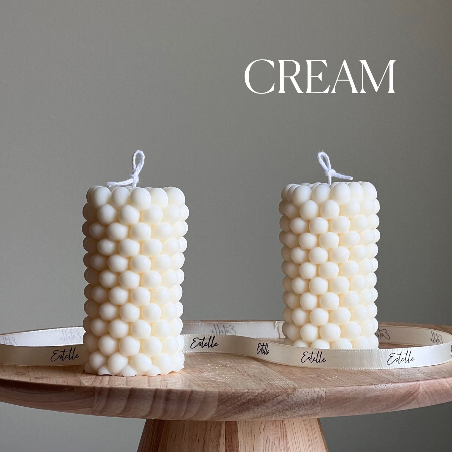 Bubble Pillar Candle-2