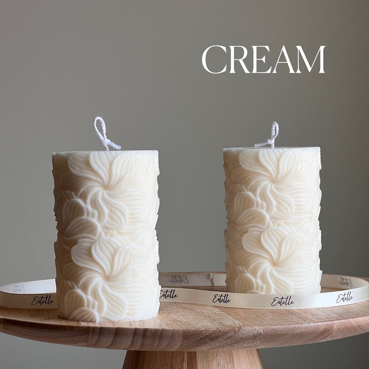 Flower Pillar Candle-2