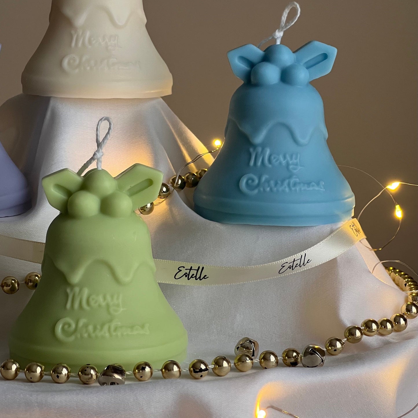 Christmas Bell Candle-2