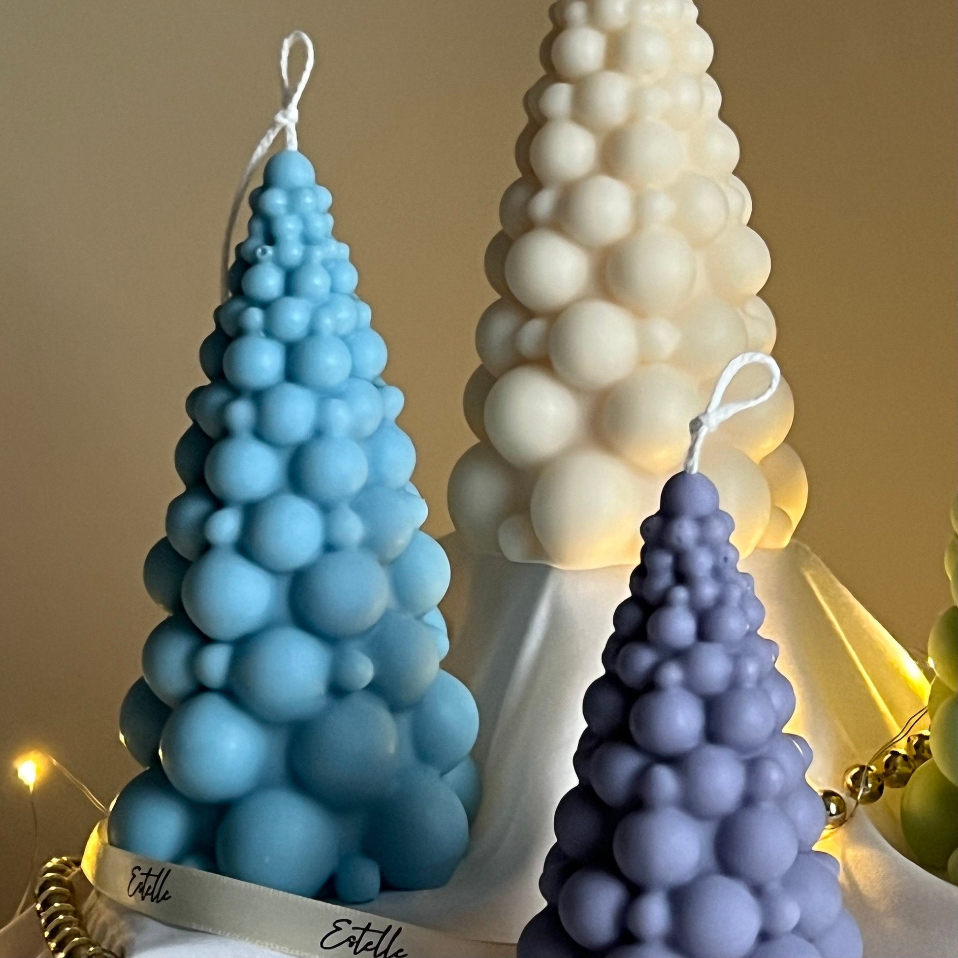 Bubble Christmas Tree Candle-2