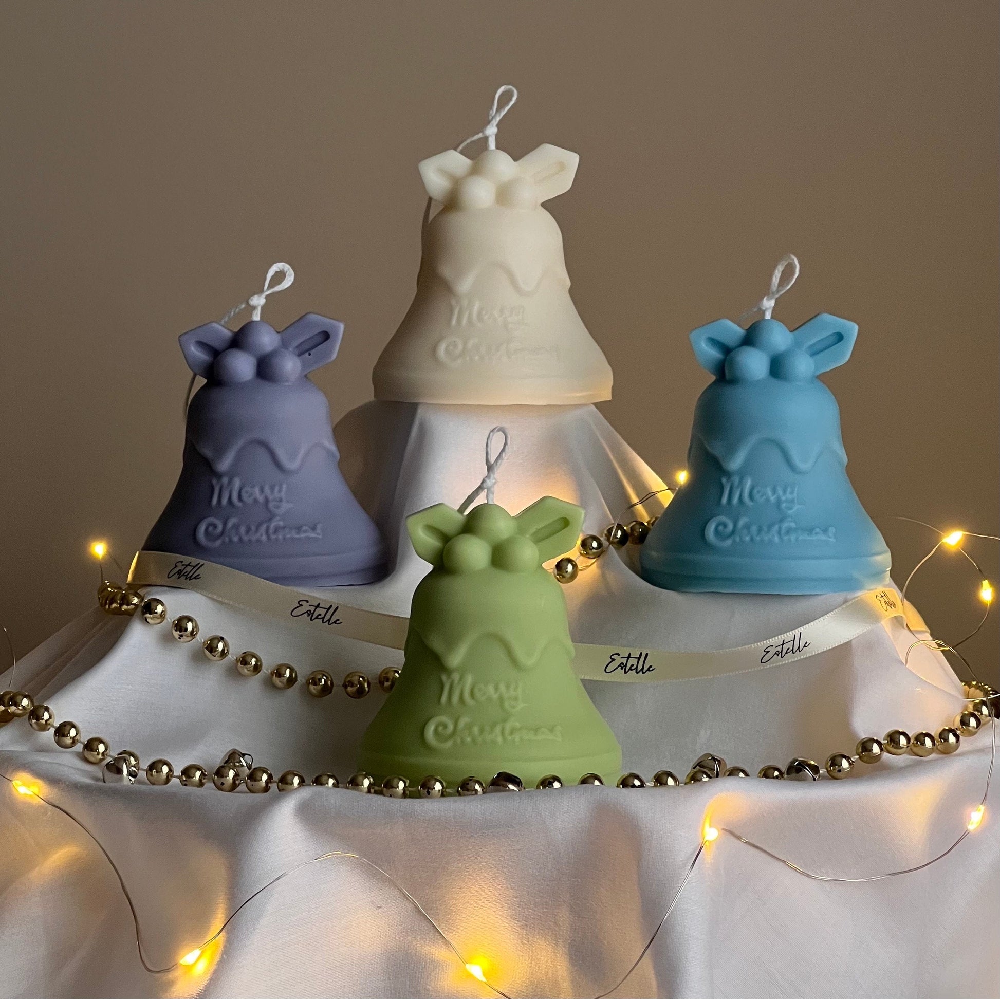 Christmas Bell Candle-3