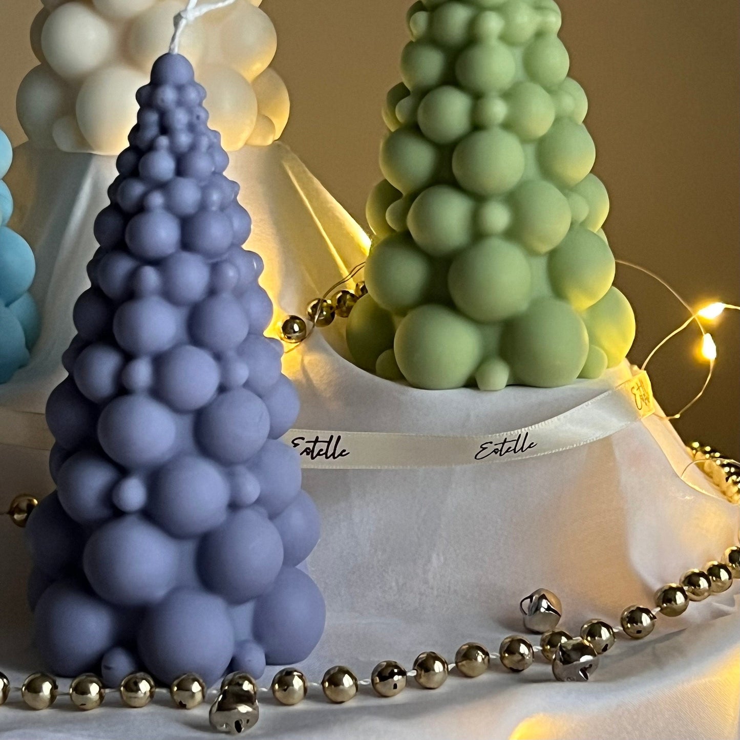 Bubble Christmas Tree Candle-3