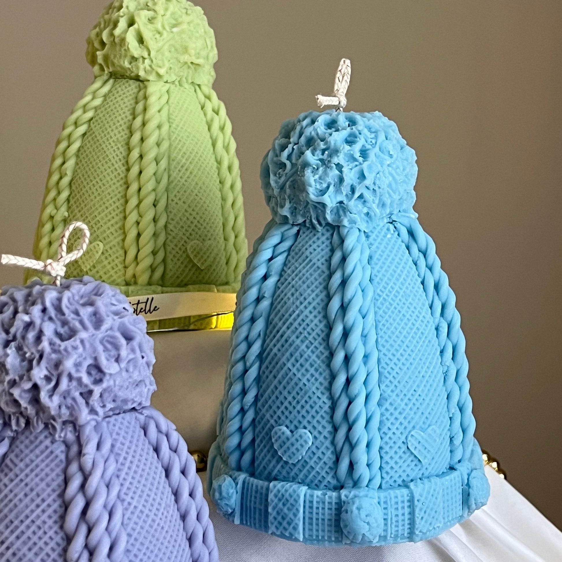 Huge Christmas Hat Candle-2