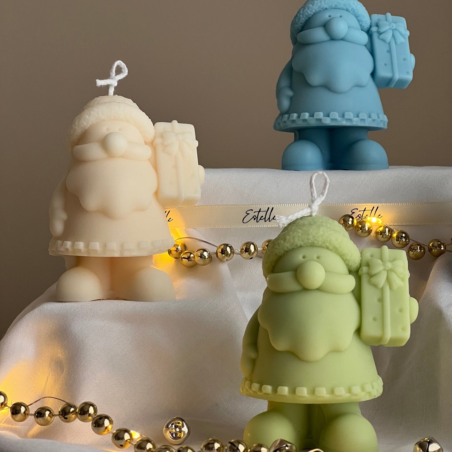 Cute Santa Claus Candle-2