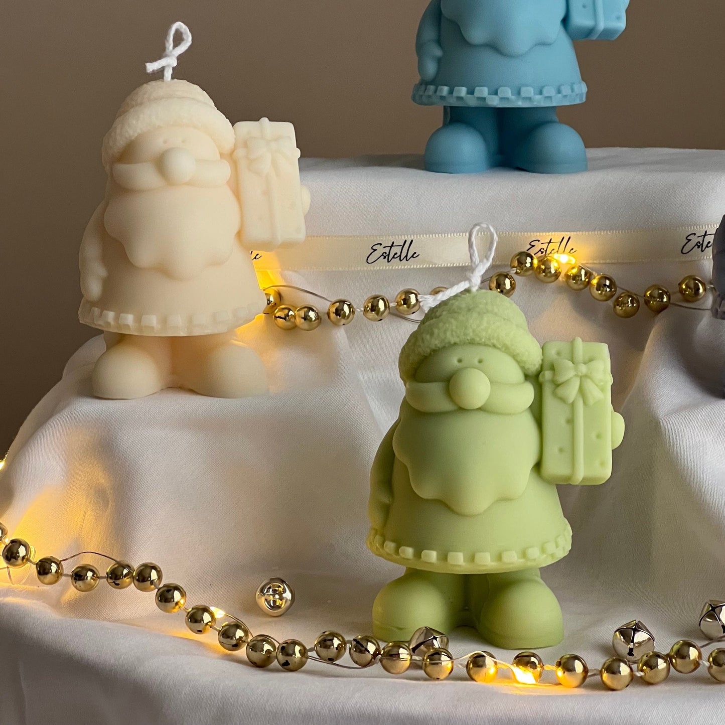 Cute Santa Claus Candle-4