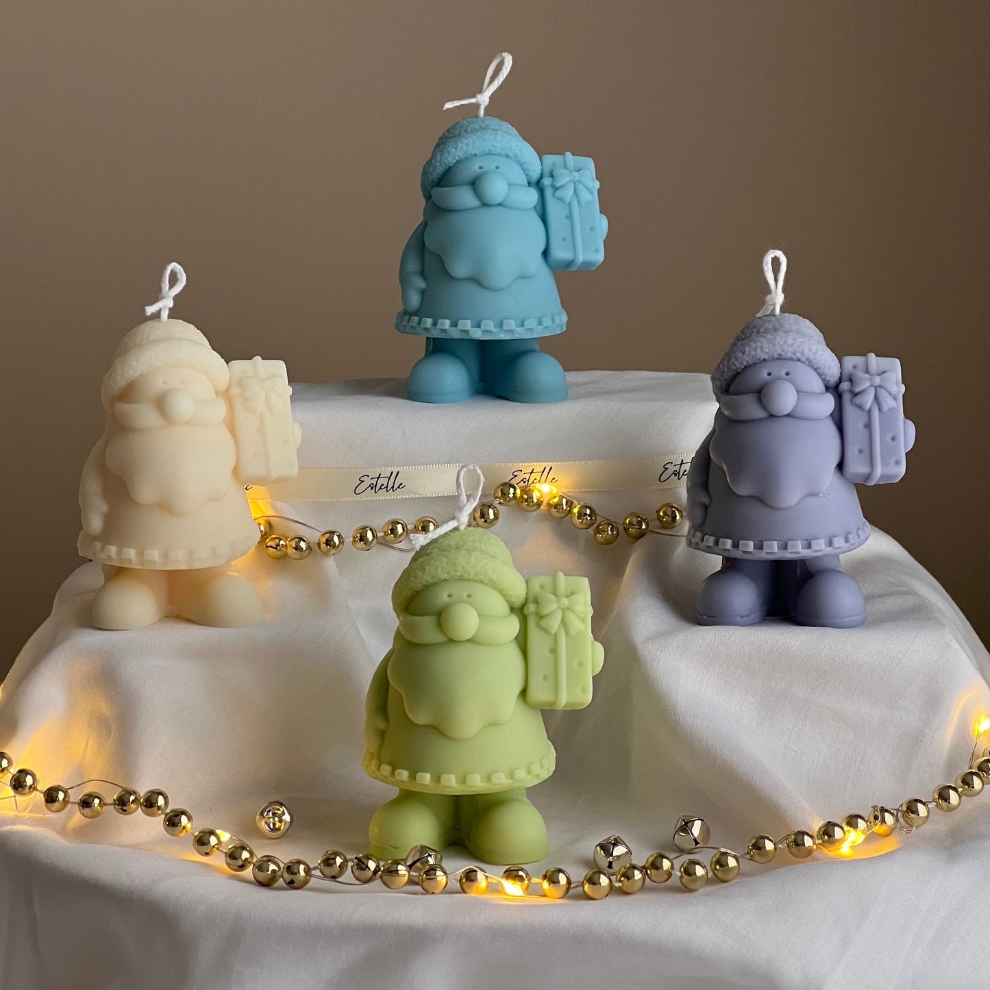 Cute Santa Claus Candle-5