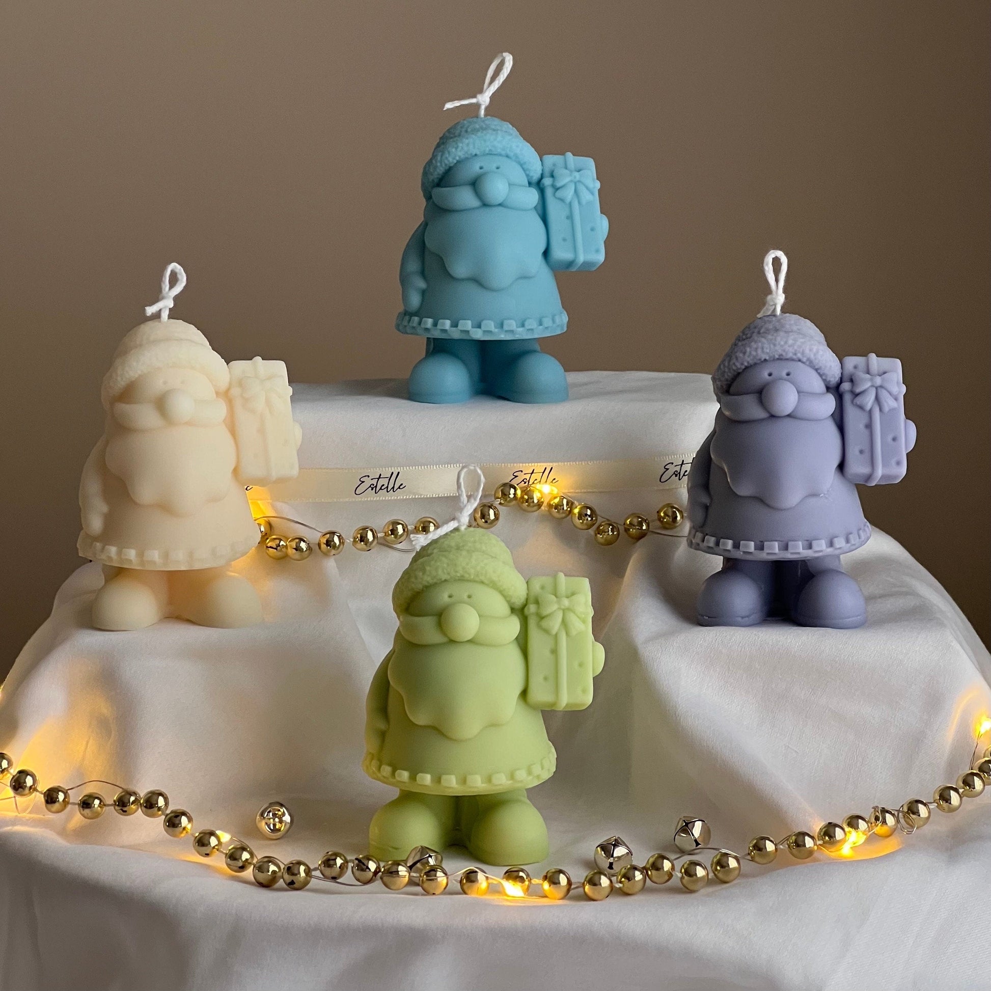 Cute Santa Claus Candle-5