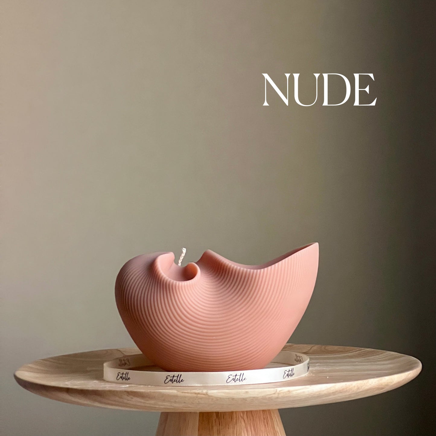 Huge Sea Shell Candle-4