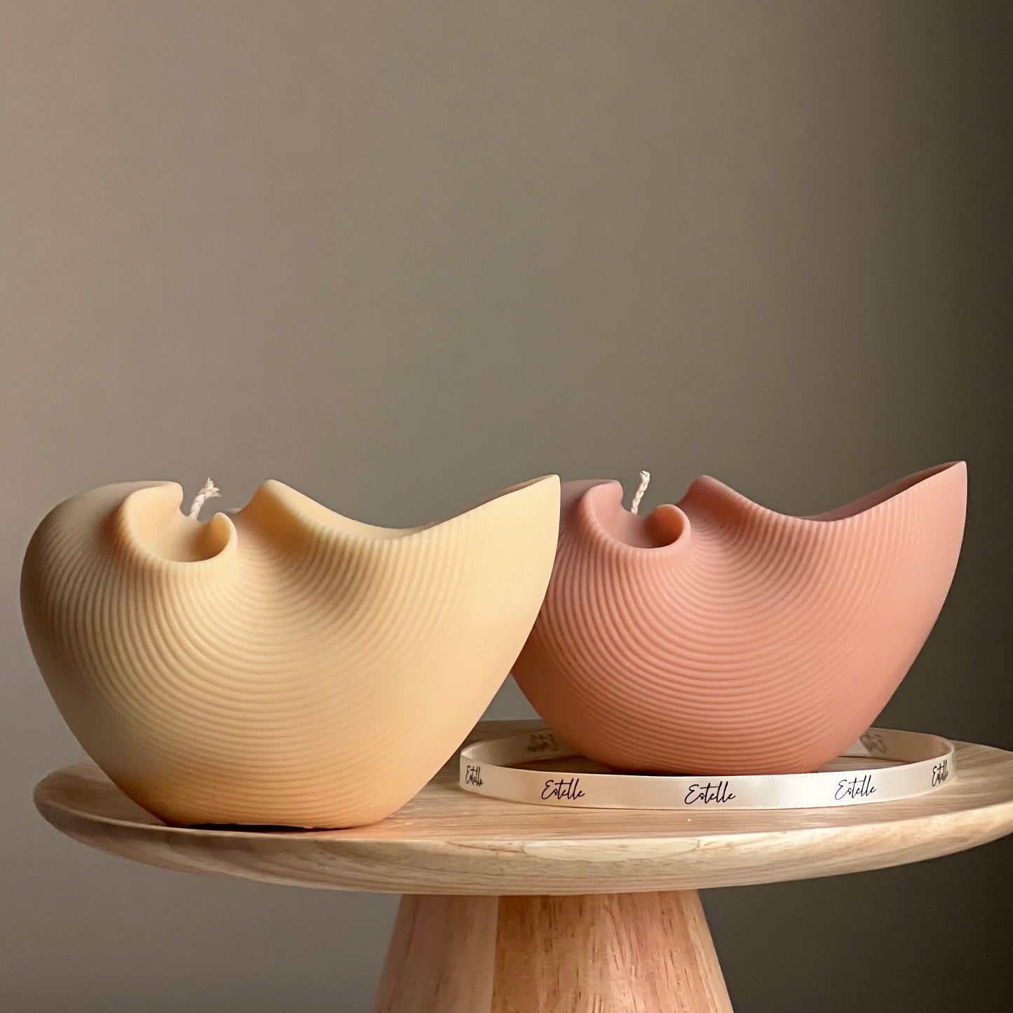 Huge Sea Shell Candle-3