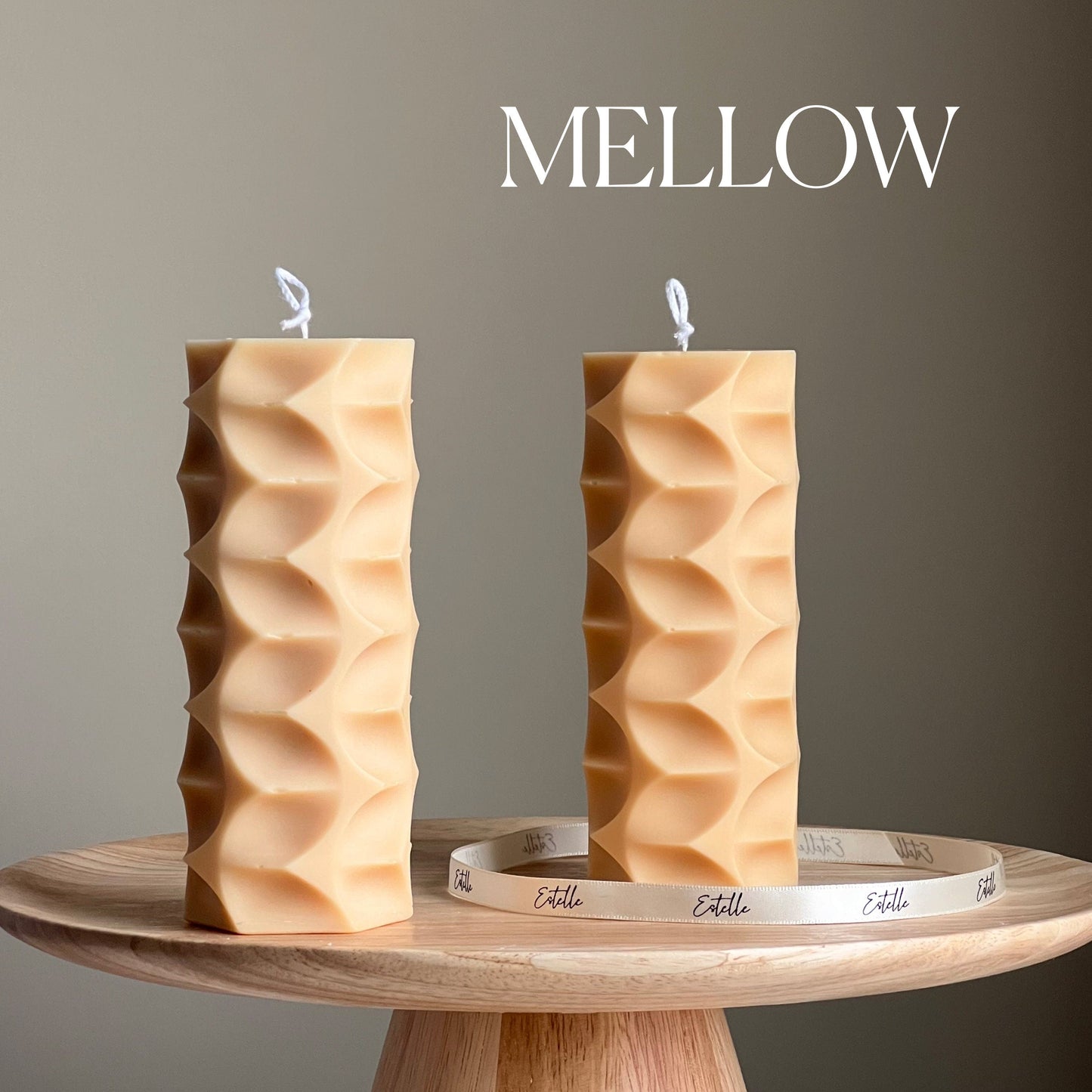 Geometric Pillar Candle-3
