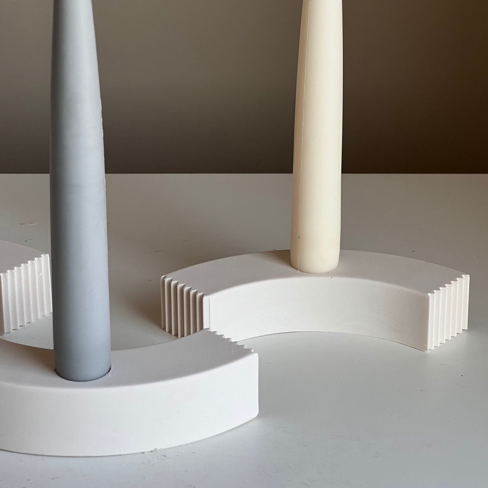 Minimal Geometric Candlestick Holder-3