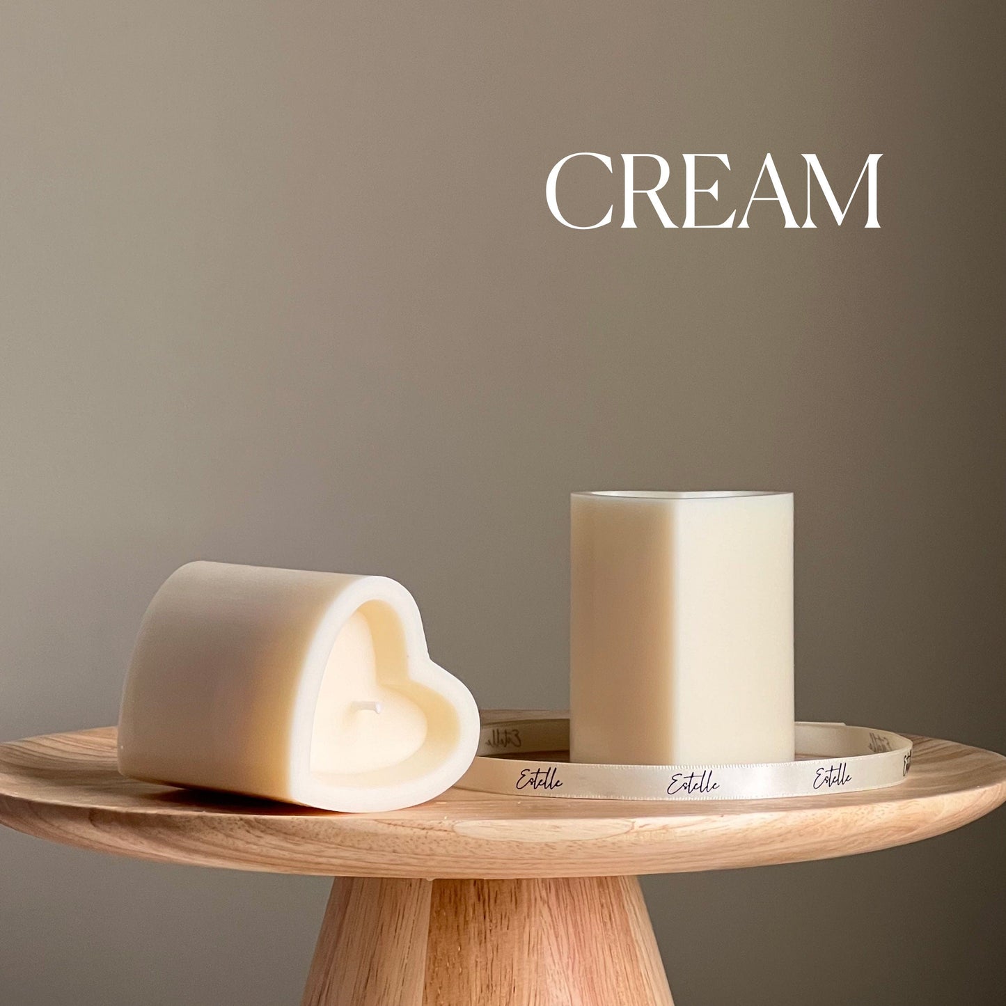 Heart Pillar Candle-2