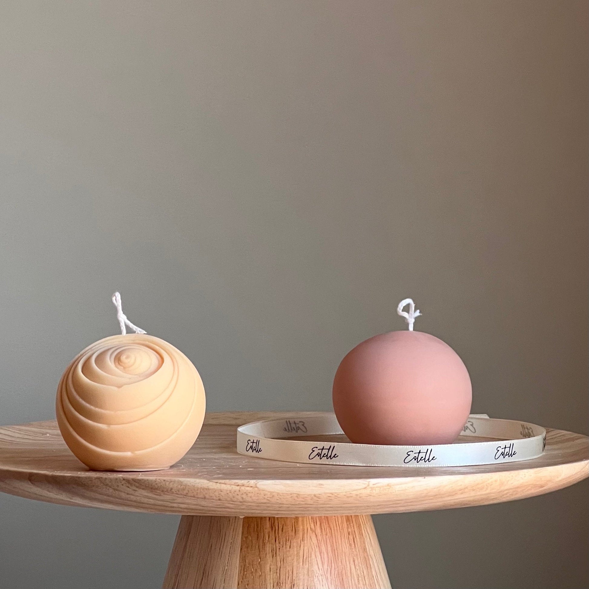 Lined Ball Candle-1