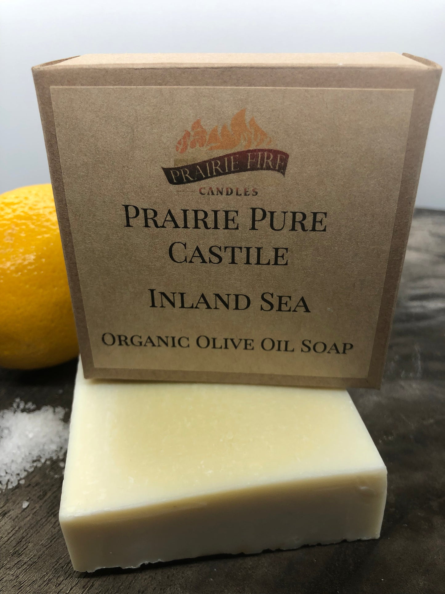 Inland Sea Real Castile Organic Olive Oil Soap for Sensitive Skin - Dye Free - 100% Certified Organic Extra Virgin Olive Oil-0