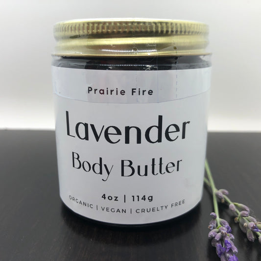 Lavender Body Butter - 4 oz (Prairie Lavender)-0