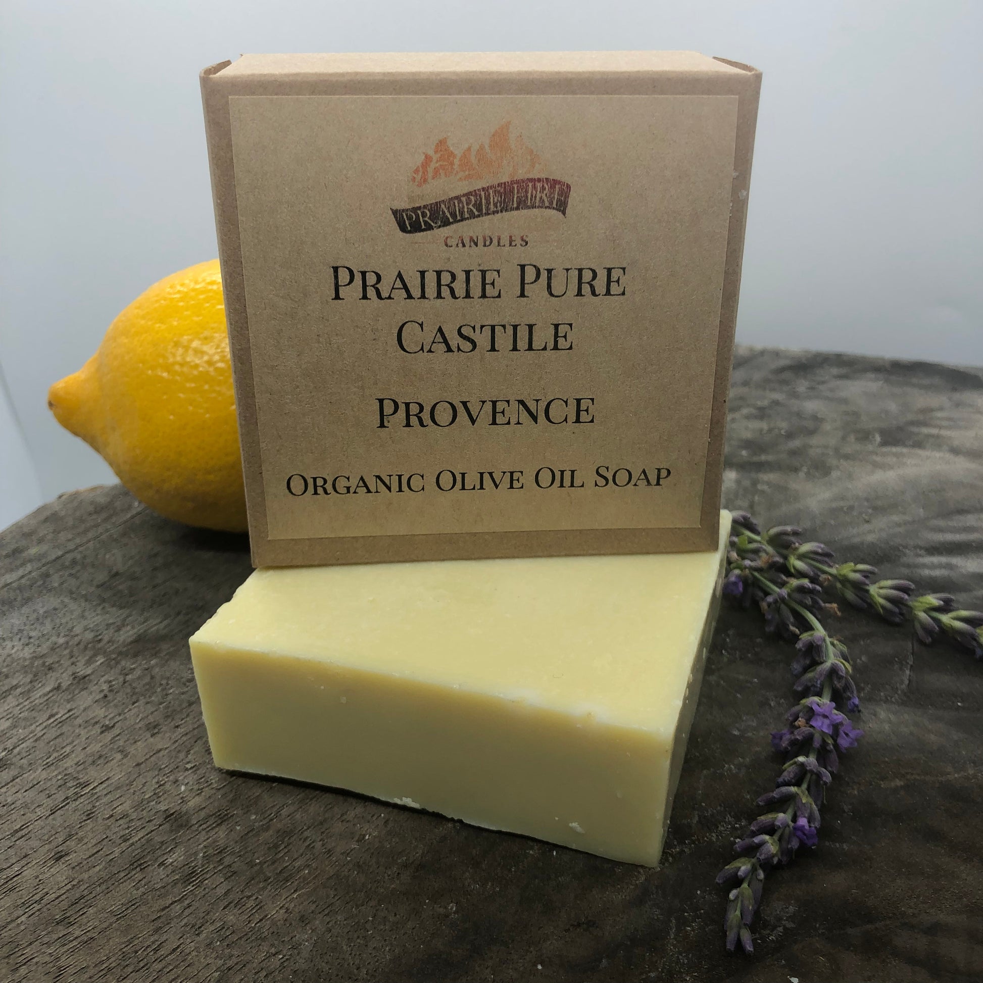 Provence (Lavender) Real Castile Organic Olive Oil Soap for Sensitive Skin - Dye Free - 100% Certified Organic Extra Virgin Olive Oil-2