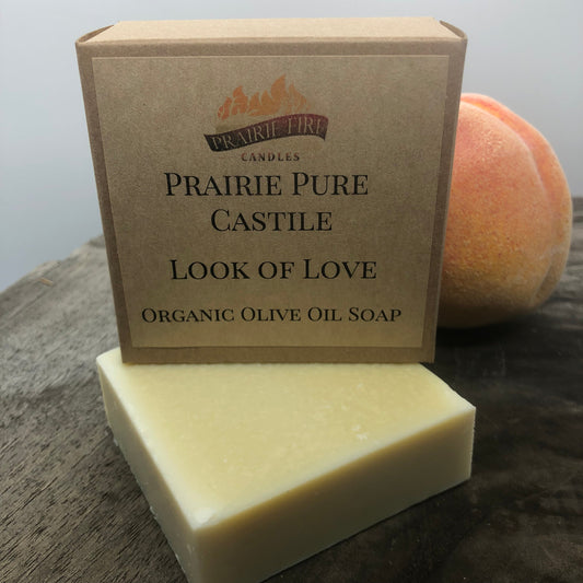 Look of Love Real Castile Organic Olive Oil Soap for Sensitive Skin - Dye Free - 100% Certified Organic Extra Virgin Olive Oil-0