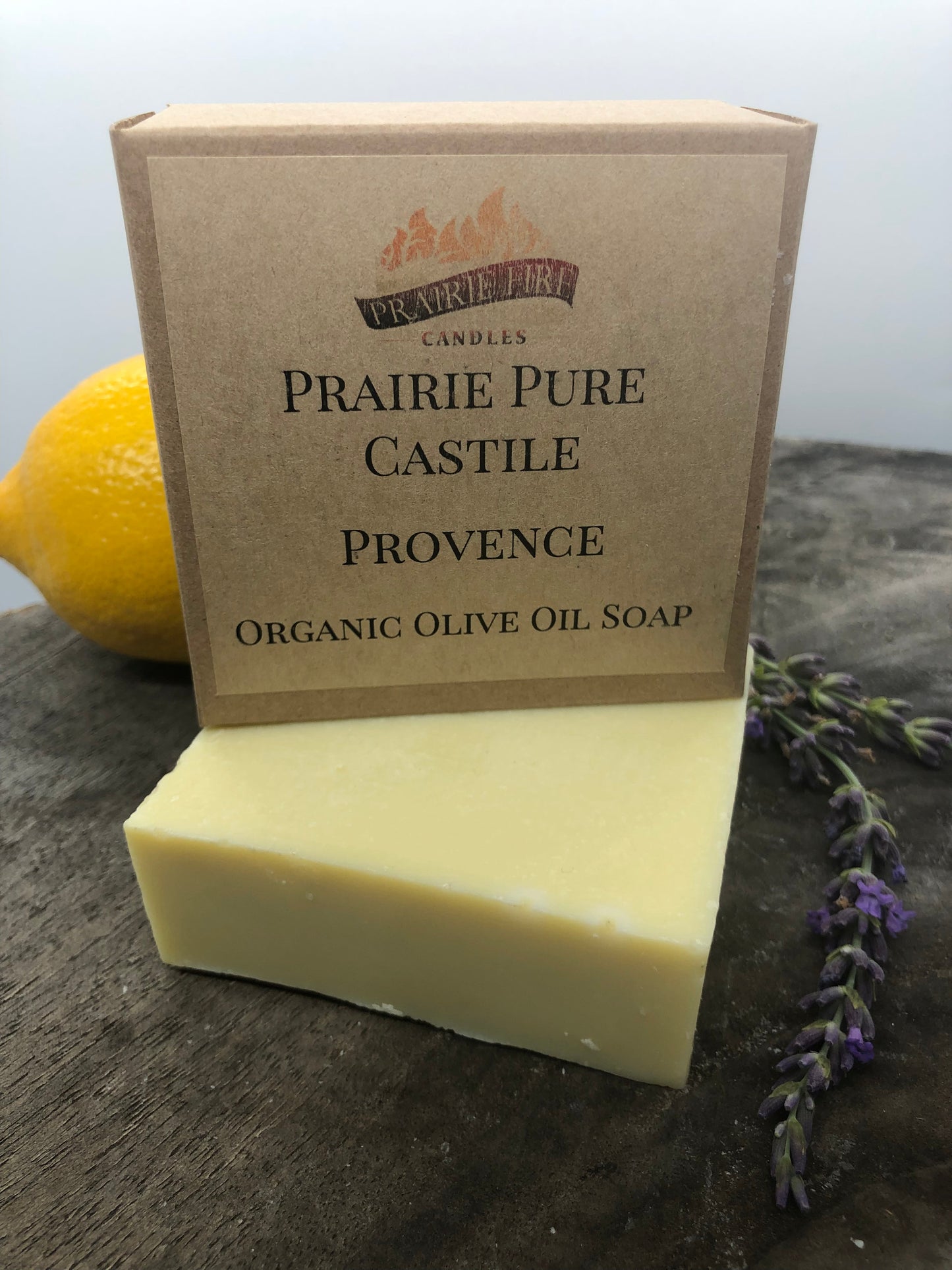 Provence (Lavender) Real Castile Organic Olive Oil Soap for Sensitive Skin - Dye Free - 100% Certified Organic Extra Virgin Olive Oil-0