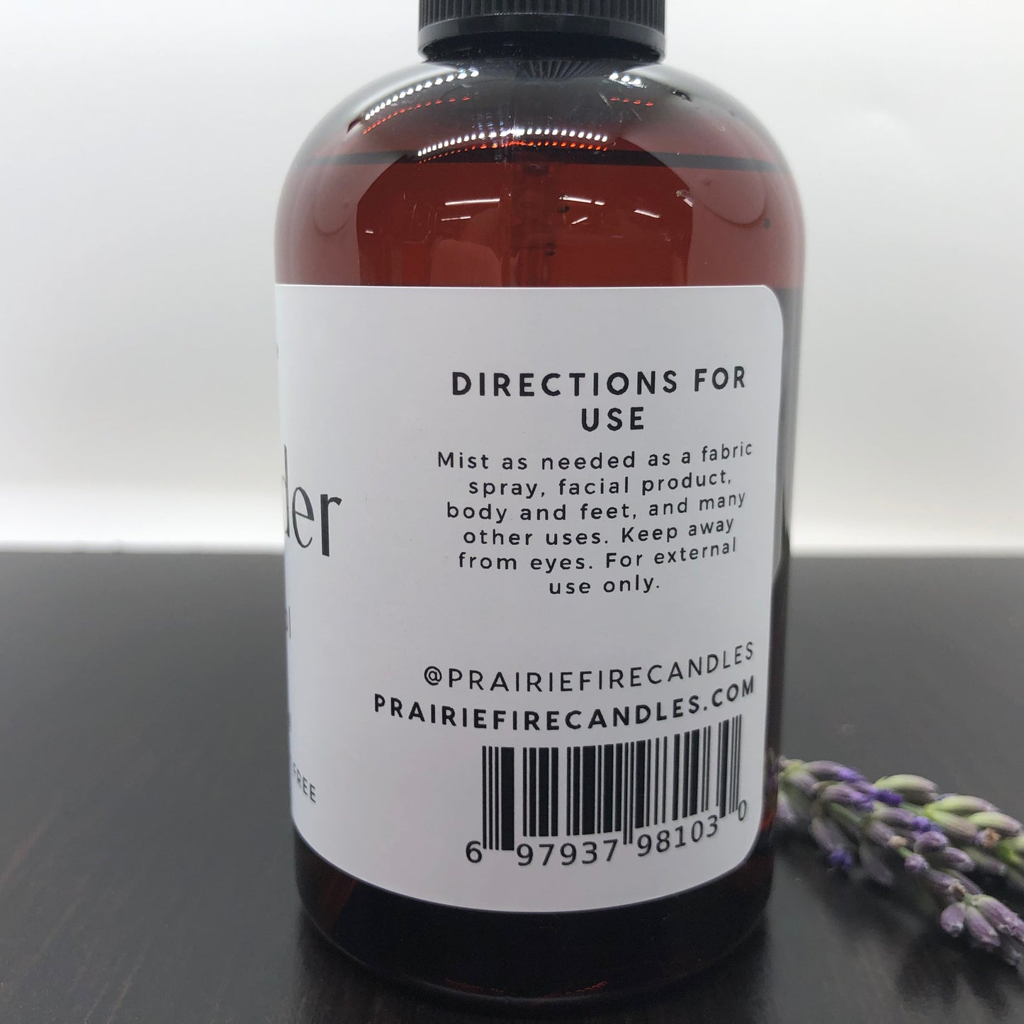 Lavender Hydrosol - 4 oz (Prairie Lavender)-2