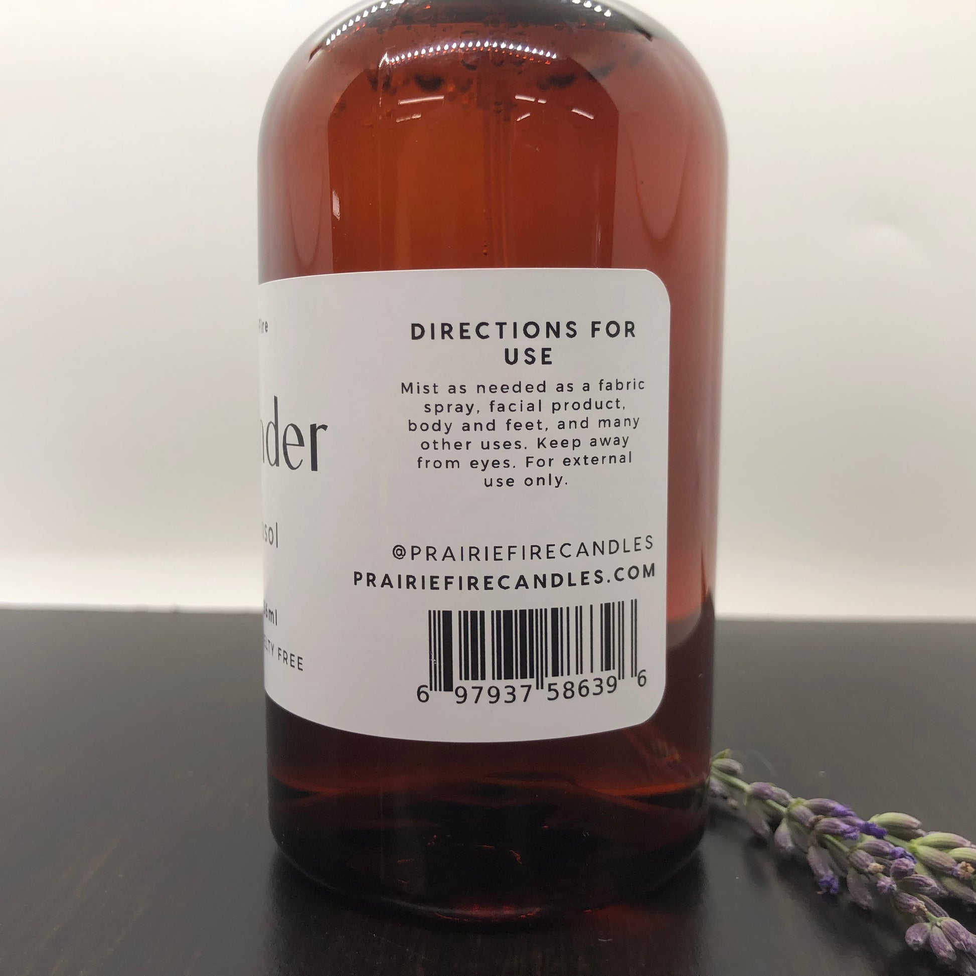Lavender Hydrosol - 8 oz (Prairie Lavender)-1