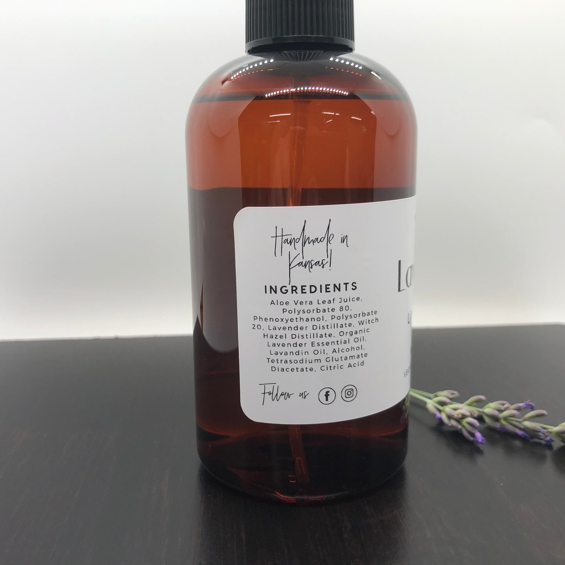 Lavender Linen Spray - 8oz (Prairie Lavender)-2