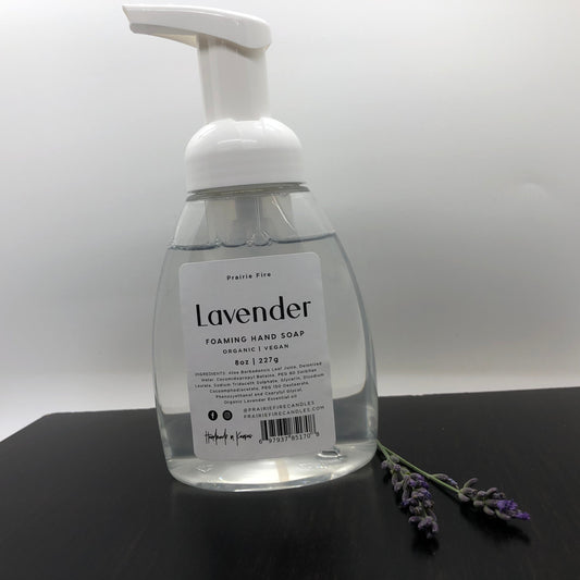Lavender Foaming Hand Soap 8 oz (Prairie Lavender)-0