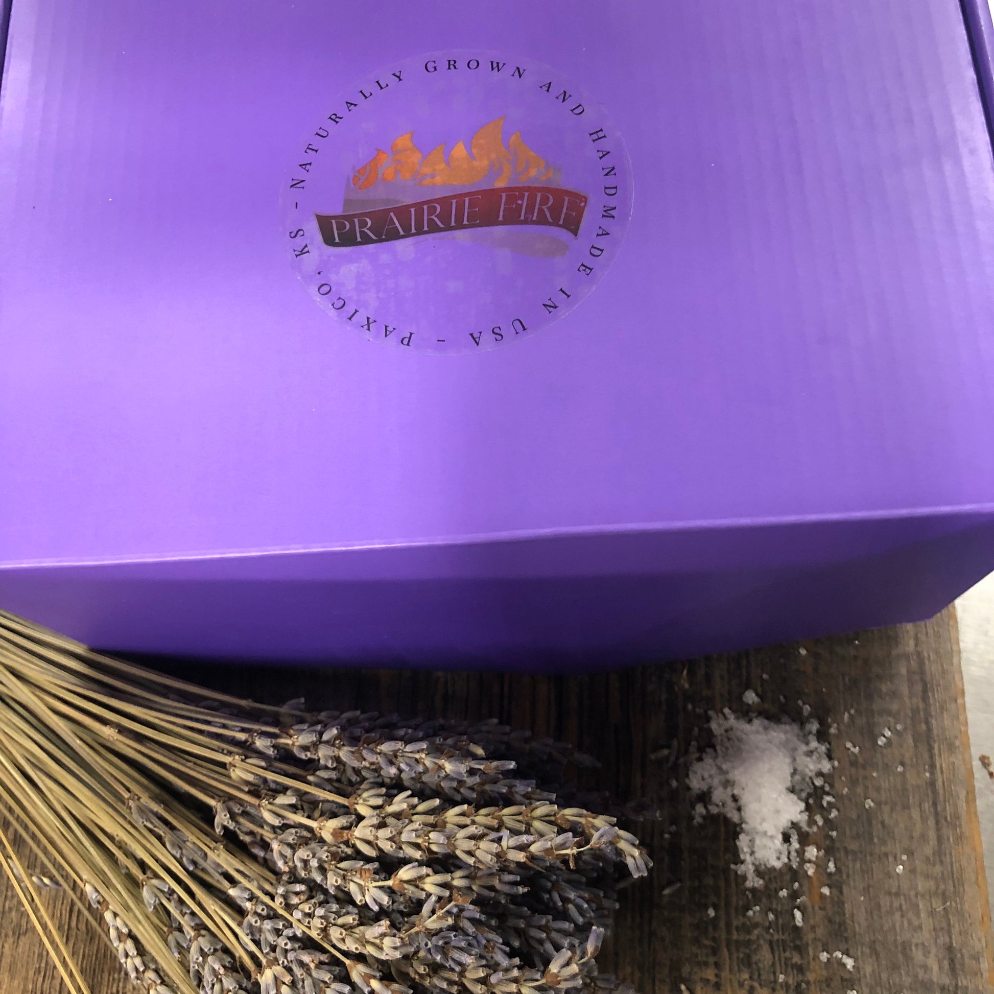 Lavender Lovers Spa/Self Care Luxury Gift Set Box - Kansas Gift Basket-1