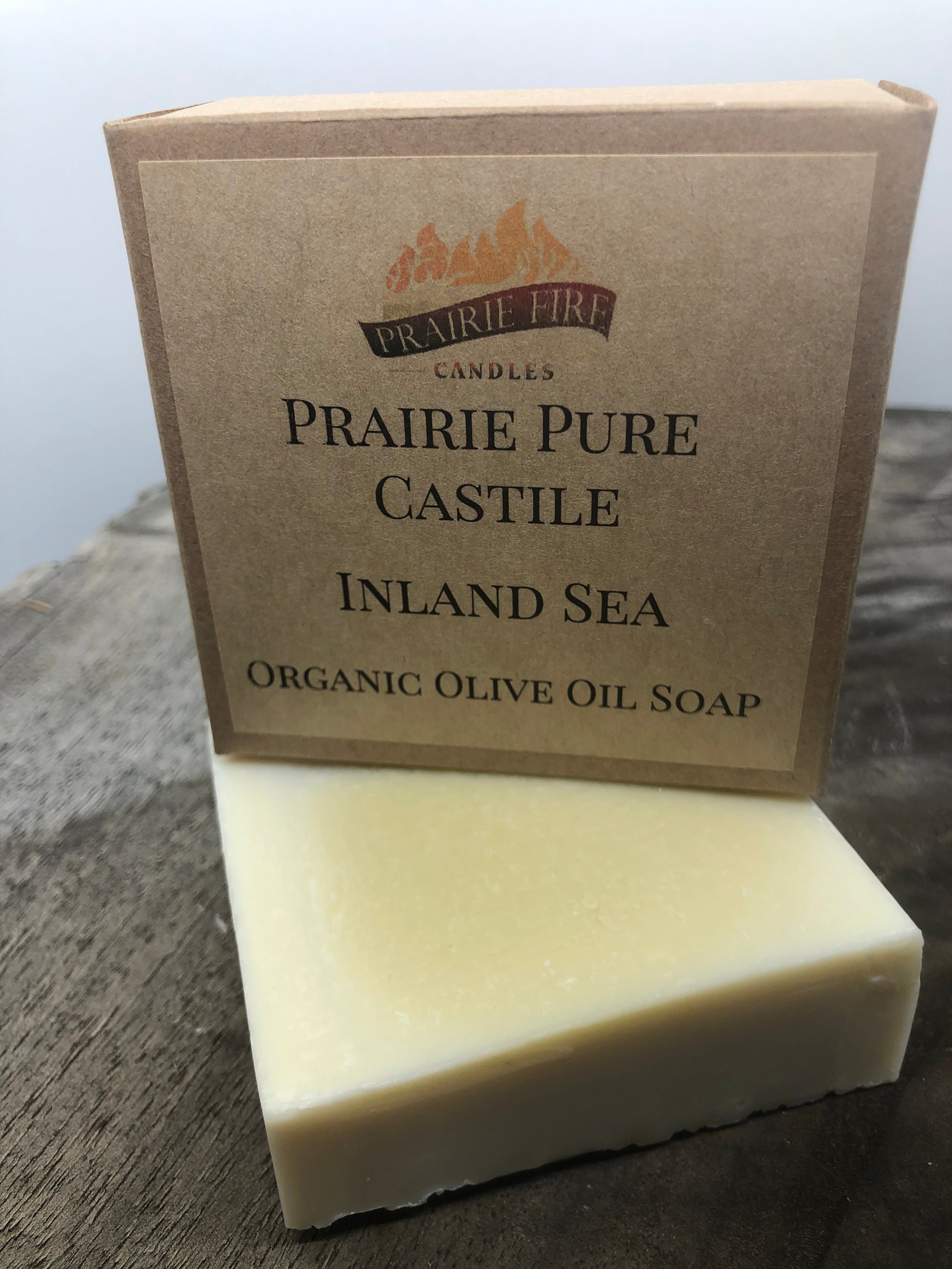 Inland Sea Real Castile Organic Olive Oil Soap for Sensitive Skin - Dye Free - 100% Certified Organic Extra Virgin Olive Oil-1