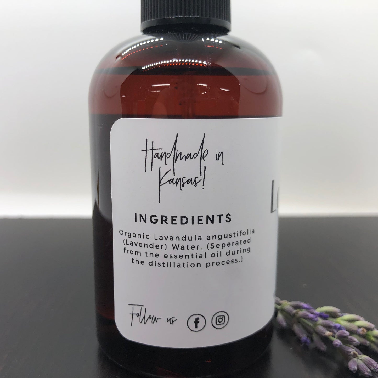 Lavender Hydrosol - 4 oz (Prairie Lavender)-1
